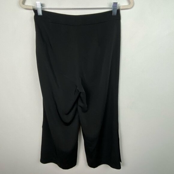 Just Female Amber Pants Black Wide Leg Garmentory Size XS Casual Cropped Boho - Picture 5 of 13
